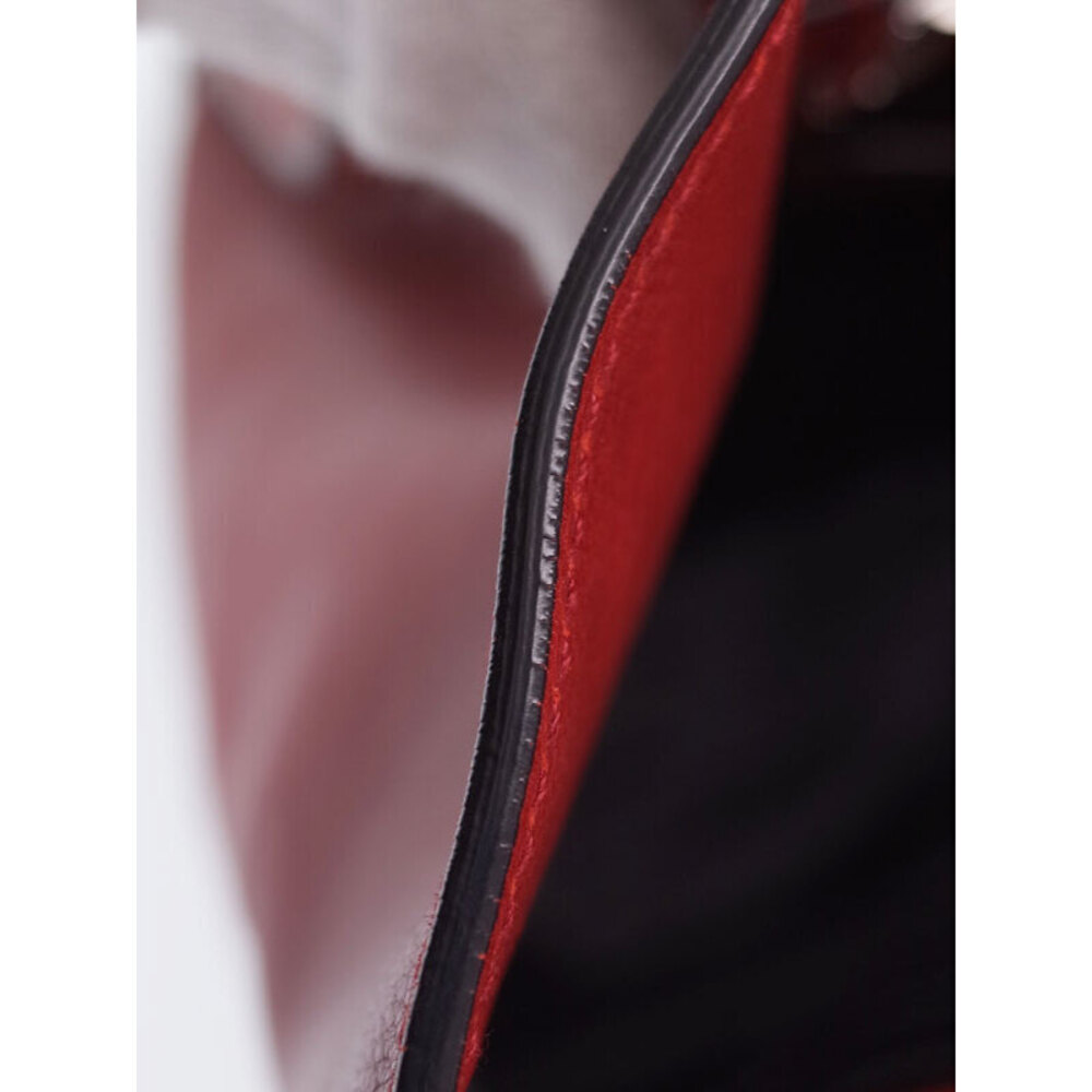 Prada handbag Shoulder Bag Saffiano leather Red - Picture 8 of 9